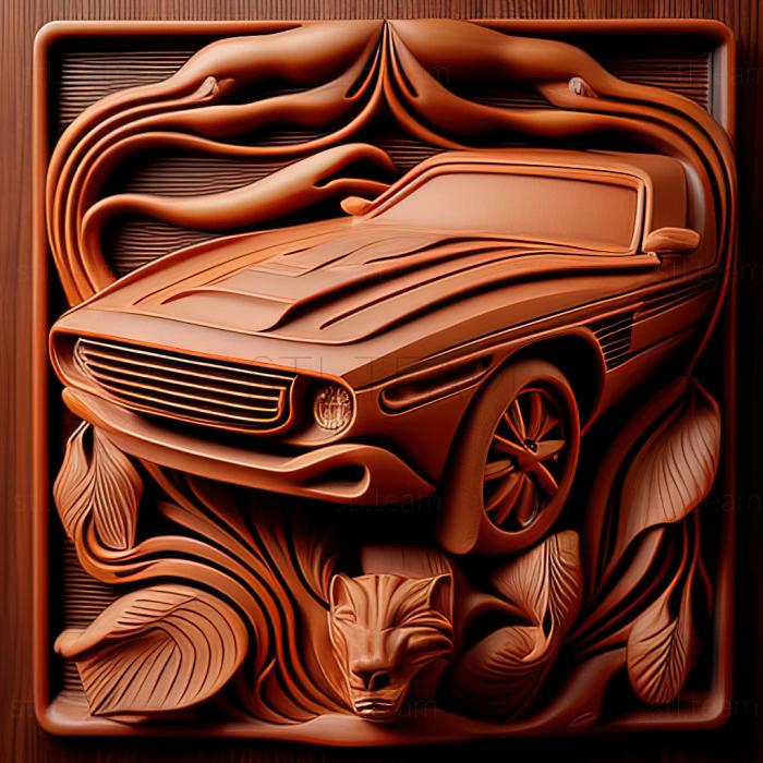 3D model Ford Cougar (STL)